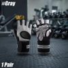 Half Finger Gym Gloves with Wrist Wrap Support - Image 1