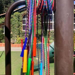 Handmade Mexican Jump Rope with Wooden Handles - Image 3