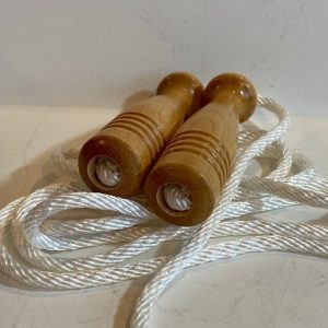 Jump Rope with Maple Wood Handles - Image 2